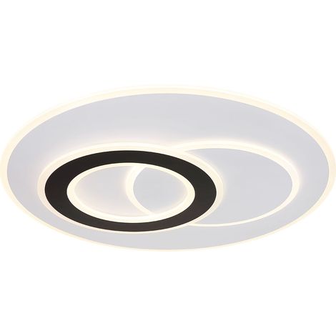 Globo - plafón - Jacques - blanco - metal - Ø 70cm - LED -