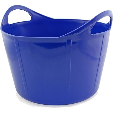 blu - Secchio in plastica flessibile da 17 litri