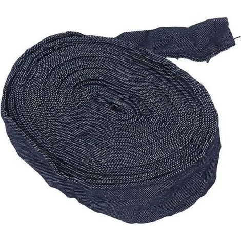 Gaine ignifuge 7.5m pour torche de soudage - Nylon résistant à l'usure - Protection optimale des câbles (1/4)