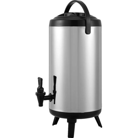 Distributore di bevande, in acciaio inox isolato, grande capacità, 2,4 galloni (1/2)