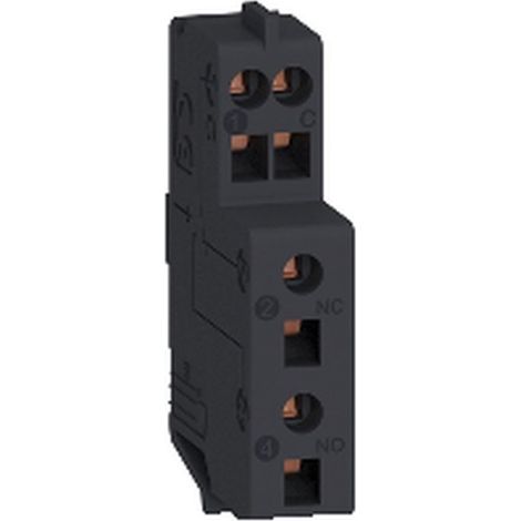 Contacto auxiliar GV4 1NA+1NC de la marca GV4, ideal para circuitos eléctricos.