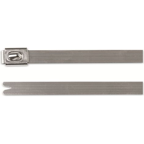 HellermannTyton 111-93148 MBT14SS-SS304-ML Kabelbinder 362 mm 4.60 mm Silber mit Kugelverschluss 1 (1/3)