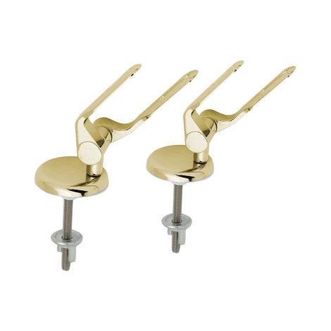 COPPIA CERNIERE DORATE- Dorate- DH- pezzi 1