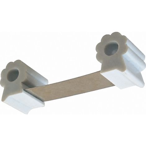 Arrêt / cale de porte au sol modèle lame de ressort, L.35mm, H.38mm, P.126mm , 1 pièce.
