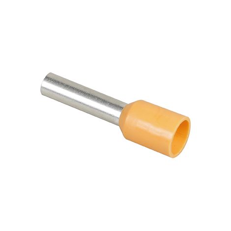 Embout pour fil souple section 4 mm² Orange - Prix à la pièce