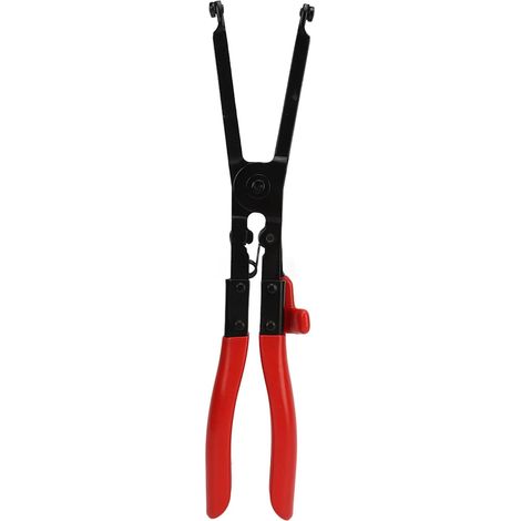 Exhaust Pipe Clamp, Carbon Steel Long Jaw Exhaust Pipe Clamp Disassembly Tool With Non-slip Handle For Exhaust System (1/5)