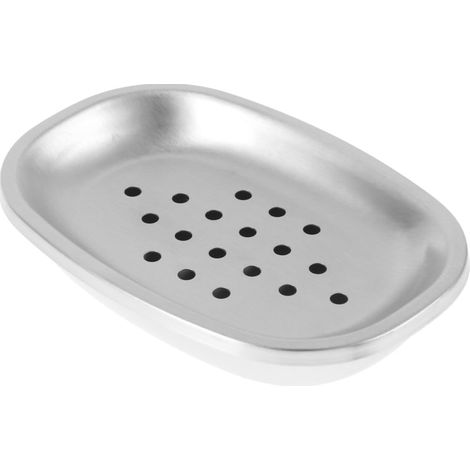 to Clean and Warp Resistant Stainless Steel Soap Dish for