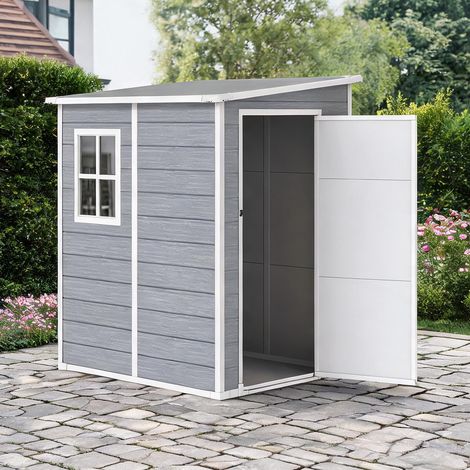 Abri de jardin grau 122 x 149 x 192 cm (1/5)