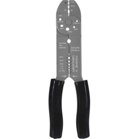 Pince euromarine terminals 6-10 mm ergonomique durable