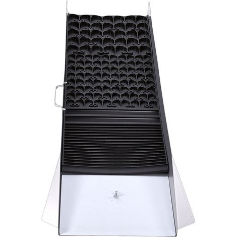 Boîte d'écluse portative en alliage d'aluminium, extraction d'or avec tapis en caoutchouc pour la prospection en extérieur (1/5)