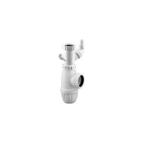 Siphon für Spüle Nf+ Waschmaschinenanschluss 40x49 – Rousseau