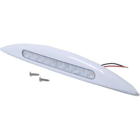 12V 5W voiture LED étanche extérieur porche auvent annexe lampe jaune lumière blanche (1/5)