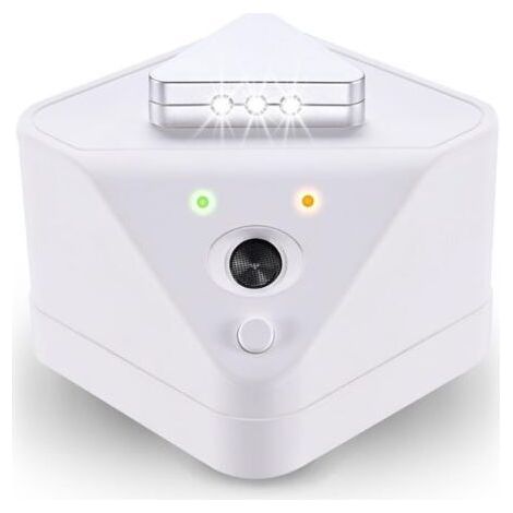 White,Ultrasonic Mice Repellent for Indoors - Pest Repellent, 3 Working Modes - For Home/Kitchen/Clearance - Mice Repellant for Rats, Rodents (1/5)