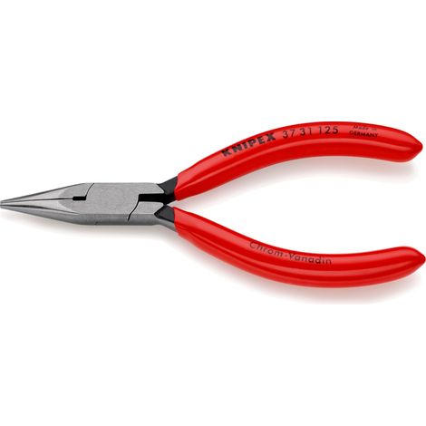 KNIPEX 37 31 125 Alicate de presión para mecánica de precisión recubiertos de plástico Negro atramentado 125 mm (1/2)