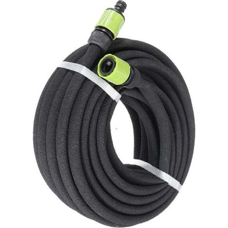 Durable Flexible Watering Hose for Garden Lawn Irrigation 15 meters (1/4)
