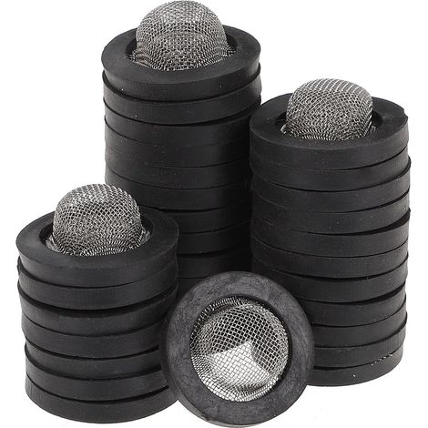 30 Pièces Raccord de Tuyau D'arrosage avec Crépine 1/2 Joint (1/5)
