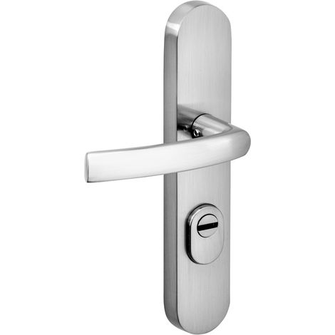 POIGNEE DE SECURITE BR ENTR195 MM AXE70 MM C7 ALU FINIT NICKEL SAT LOK71 - LOK71 - LOKENDO (1/2)