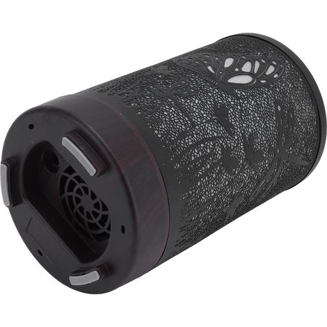 Diffuseur d'huiles essentielles 200 ml avec télécommande, éclairage LED 7 couleurs et humidificateur pour la maison et le bureau (prise 100-240 V). (1/5)