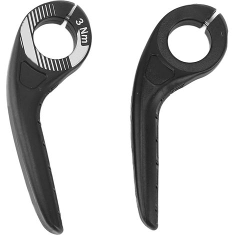 Embouts de guidon de vélo en plastique multi-angles, antidérapants, pour vélo de route et VTT, accessoires de vélo noirs (1/5)