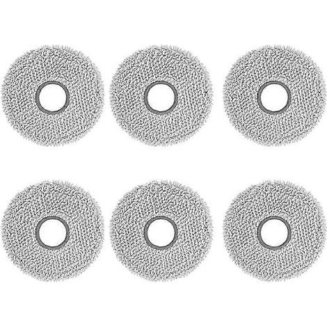 Accessoires de nettoyage pour aspirateur robot Lefant M3, lot de 6 chiffons ( )
