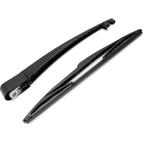 Essuie-glace arrière noir pour hayon Mazda 3 2003-2008, bras et lame kit complet
