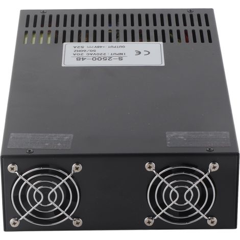 Einstellbares 48V 2500W Schaltnetzteil, geschirmt und isoliert, für LED und Automatisierung, 220V, verstärkter Schutz. (1/5)
