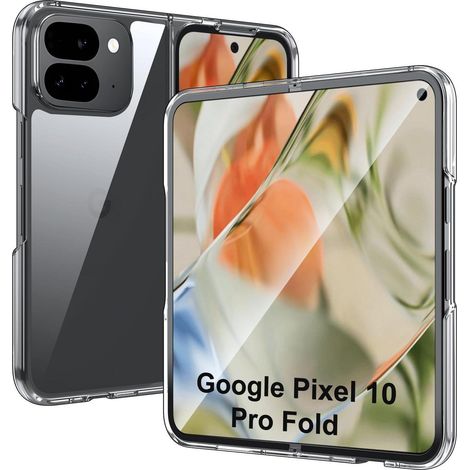 Transparente Schutzhülle für Google Pixel 10 Pro Fold, stoßfest & kratzfest