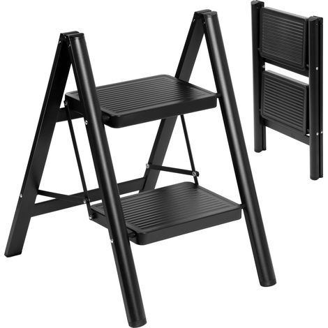 Scala pieghevole in metallo Easystep a 2 gradini (1/5)
