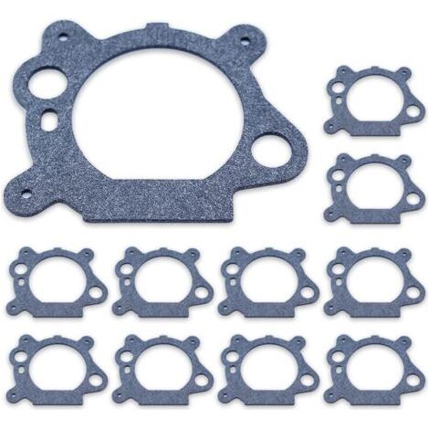 Pair 10 Pcs Carburettor Gaskets for 272653 795629 272653S, Spare Part Air Filter Gasket Compatible with 625-675 Series Engines (1/5)