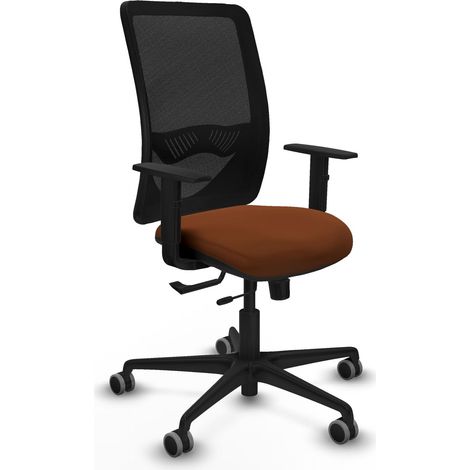 Silla de oficina piqueras y crespo Zulema negro espuma alta densidad (1/2)