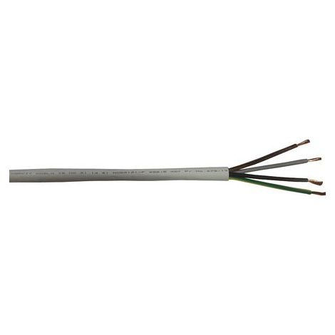 Câble d'alimentation RS PRO 5G1,5 mm² Blanc, Retardant à la flamme, 100m ( Prix pour Bobine de 100 Mètres )