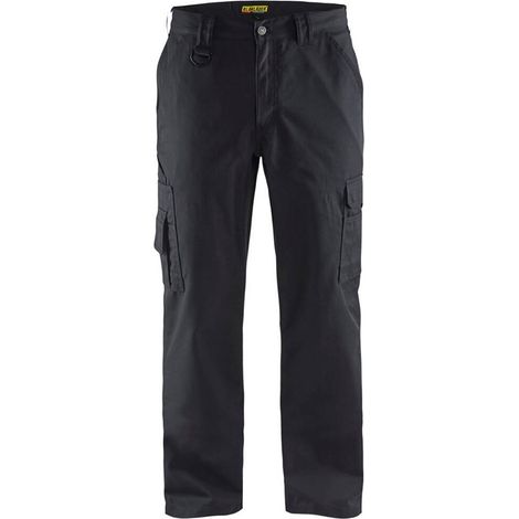 Pantaloni da manutenzione elasticizzati 1407 - Nero XS - FR(38) - SE(C44) - Standard (1/3)