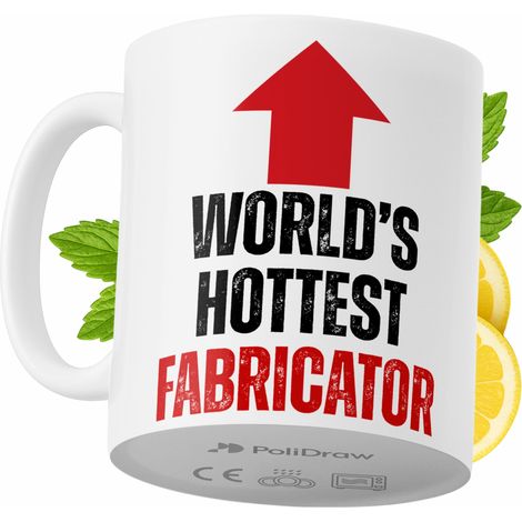 Taza divertida para fabricante, taza de café o té con diseño gráfico y texto humorístico. Taza ideal para cumpleaños, santos y días festivos. Taza premium para ocasiones especiales en casa, la oficina (1/5)