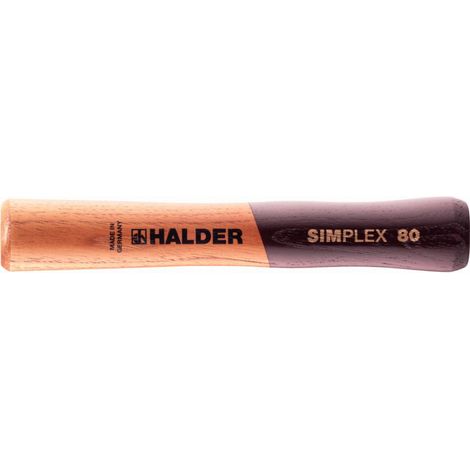 Manici HALDER SIMPLEX per mazze SIMPLEX con corpo in ferro malleabile o alluminio - D=80 mm - Manico extra corto - 3244.082