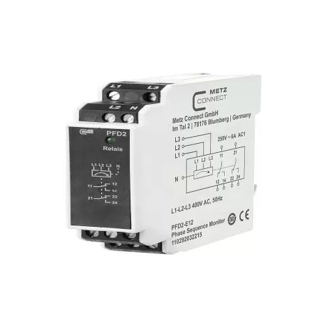 Überwachungsrelais 400 V/AC (max) 2 Wechsler Metz Connect 110292032215  1 St. (1/2)