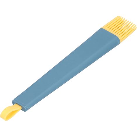 Pinceau à huile en silicone pour la pâtisserie et les grillades, outil de cuisine, pinceau à huile, pinceau à huile en silicone de qualité alimentaire, bleu marine. (1/5)