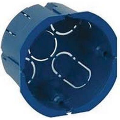 25PZ SCATOLA DA INCASSO TONDA SENZA COPERCHIO - 1/2 posti - mm.65