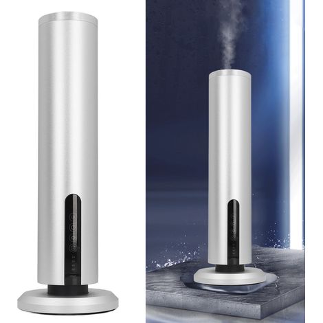 Diffuseur d'huiles essentielles rechargeable Bluetooth 120ML aluminium argenté (1/4)