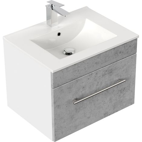 Badmöbel SANTINI 60 SoftClose beton