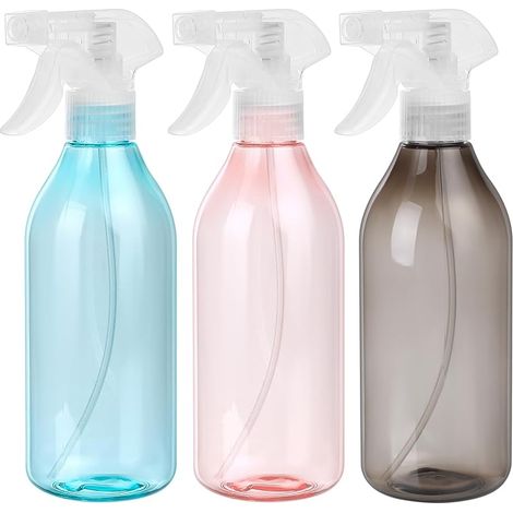3 Pcs 450ML Pulverisateur Flacon Vaporisateur Vide, Flacons Pulvérisateur Vide, Bouteille Spray Vide, Vaporisateur Eau en Plastique Réutilisable, Flacon Pompe Vides pour Nettoyage Plantes Jardinage (1/5)