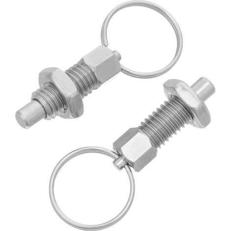 Goupille de piston à ressort Unomor en acier inoxydable M8 (1/5)
