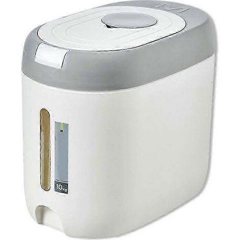 Bac à riz de 10 kg – Boîte hermétique anti-insectes et anti-humidité pour céréales (avec gobelet doseur) (1/5)
