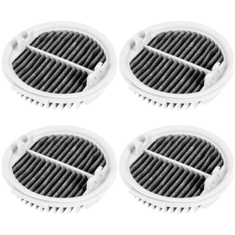 NALOOKAMIC Lot de 4 filtres HEPA de rechange pour aspirateur à main intelligent sans fil Xiaomi Roidmi F8 - Filtres HEPA efficaces - Pièces détachées Xcqlx01Rm (1/4)