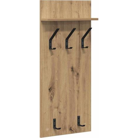 Maison Exclusive - Wandmontierter nachttisch Artisan-Eiche 40 x 1