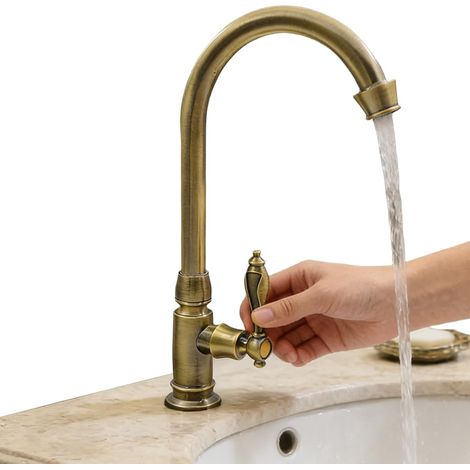 Mitigeur pour vasque, pour toilettes et usage quotidien (1/5)