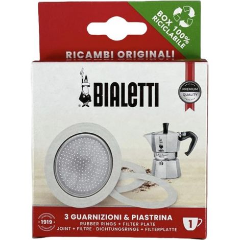 BIALETTI 080001 FILTER, PAPIER, BLANC 0800031 (1/2)