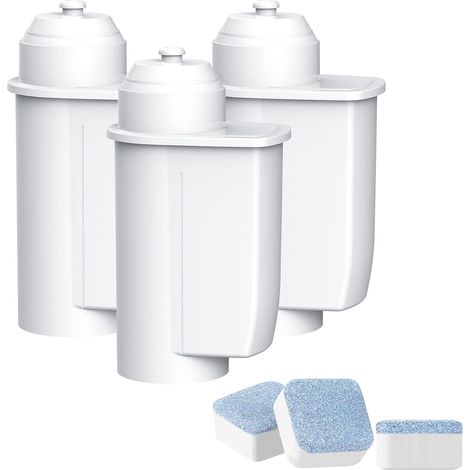 Waterdrop Filtre à eau de Rechange pour Siemens® EQ6, EQ9 S700, EQ500, TZ70003 TZ70033, Brita® Intenza, Bosch® TZ70003, TCZ7003, 3 packs (avec 3 pastilles de détartrage) (1/5)