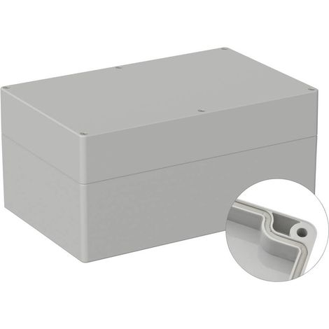 TRU COMPONENTS TC-9065692 Boîtier industriel 250 x 160 x 119 ABS gris clair (RAL 7035) 1 pc(s) (1/3)