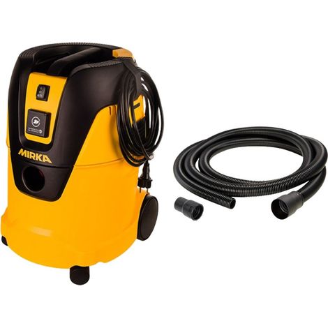MIRKA ASPIRATORE 1025 CLASSE L 230V 1000W CON TUBO ANTISTATICO 27 MM X 4 METRI