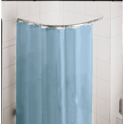Kleine Wolke 3301101000 - Asta per Tenda Circolare 90-90 cm, Diametro: 25 mm, Colore: Bianco (1/4)